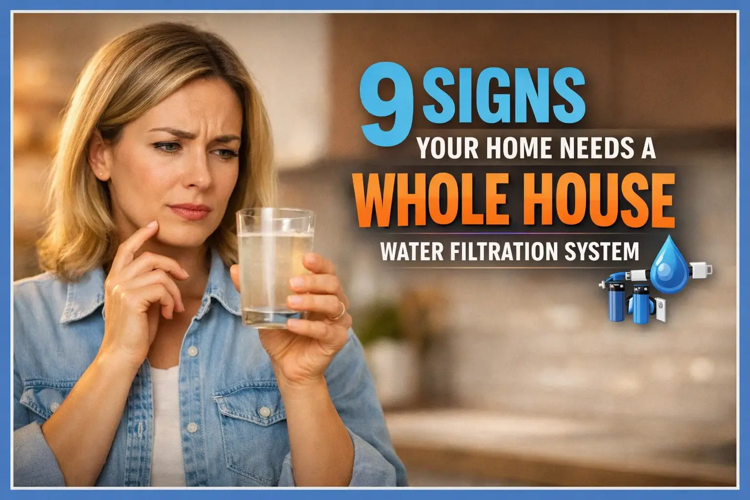 9 Signs Your Home Needs a Whole House Water Filtration