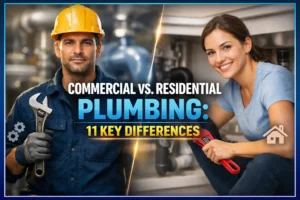 Commercial vs. Residential Plumbing 11 Key Differences