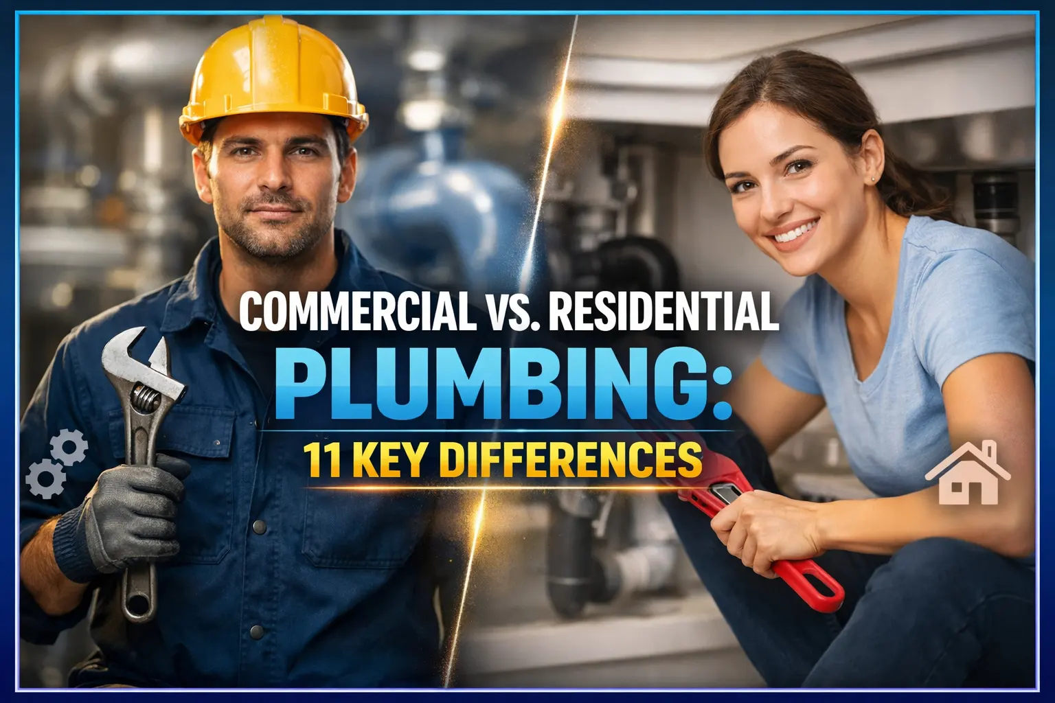 Commercial vs. Residential Plumbing 11 Key Differences