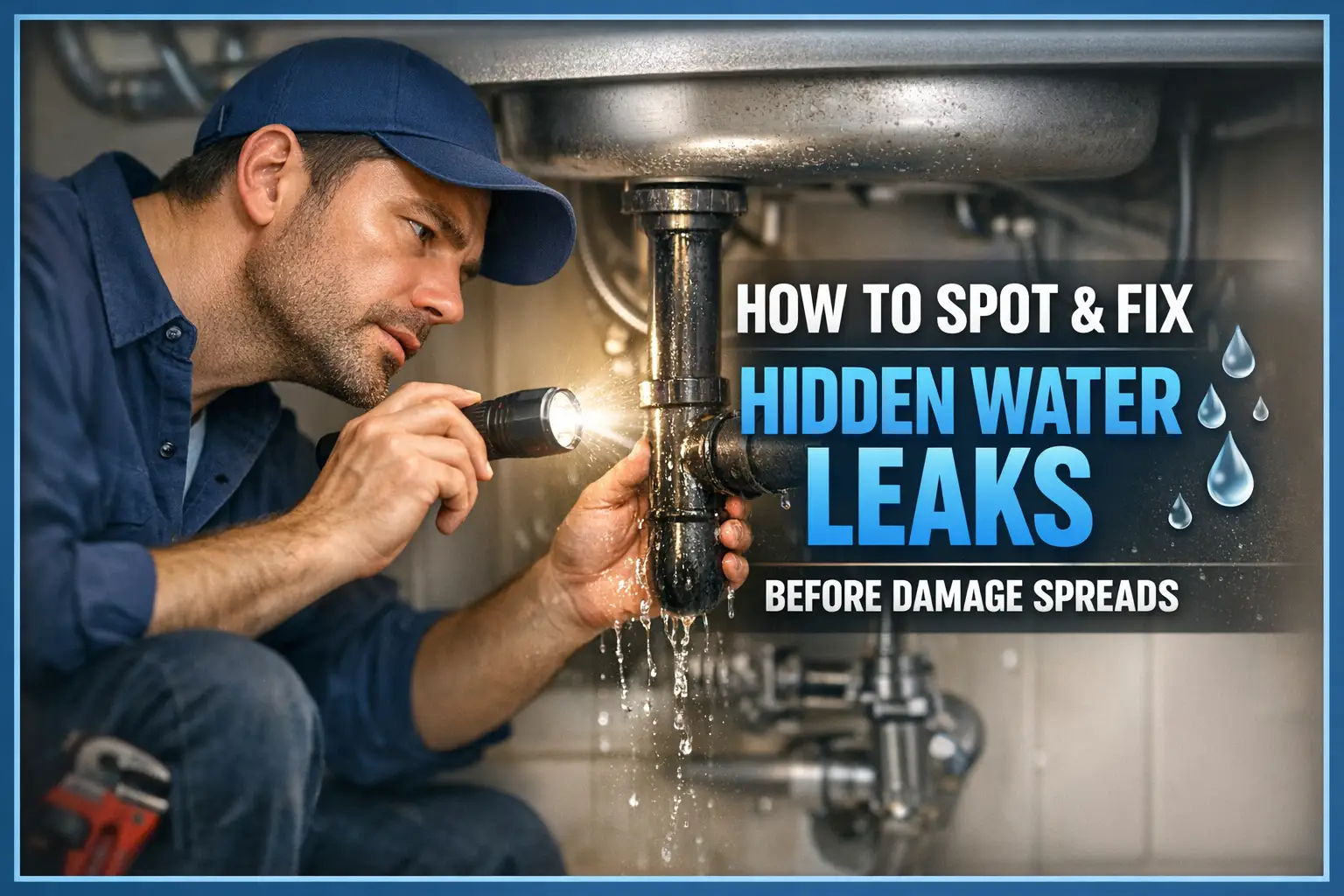 How to Spot & Fix Hidden Water Leaks Before Damage Spreads