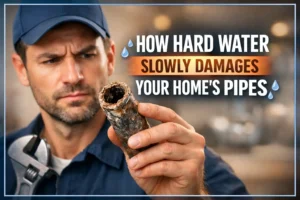 How Hard Water Slowly Damages Your Home’s Pipes