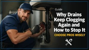 Why Drains Keep Clogging Again and How to Stop It